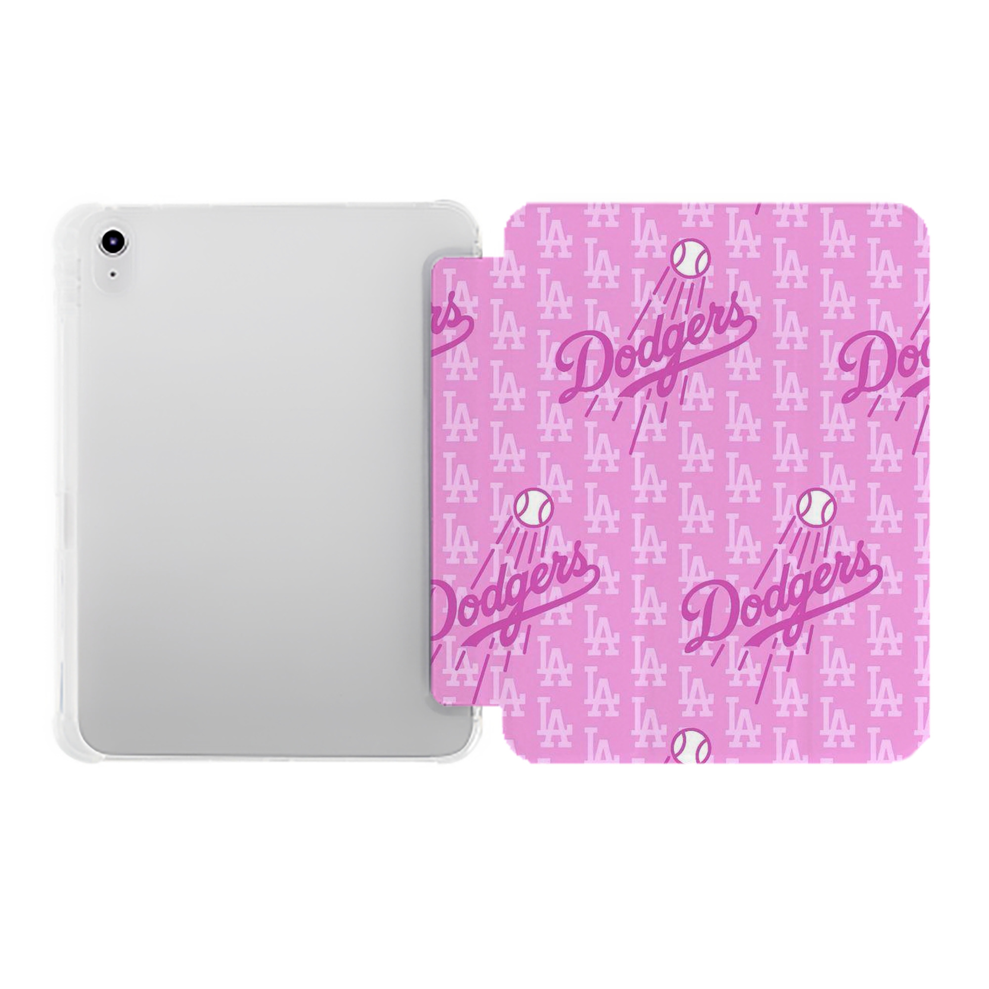  Premium Tri-Fold PU Leather & Silicone IPad Case With Pencil Slot – Fits 9.5,10.5,10.9 – Adjustable Stand, Slim, Protective